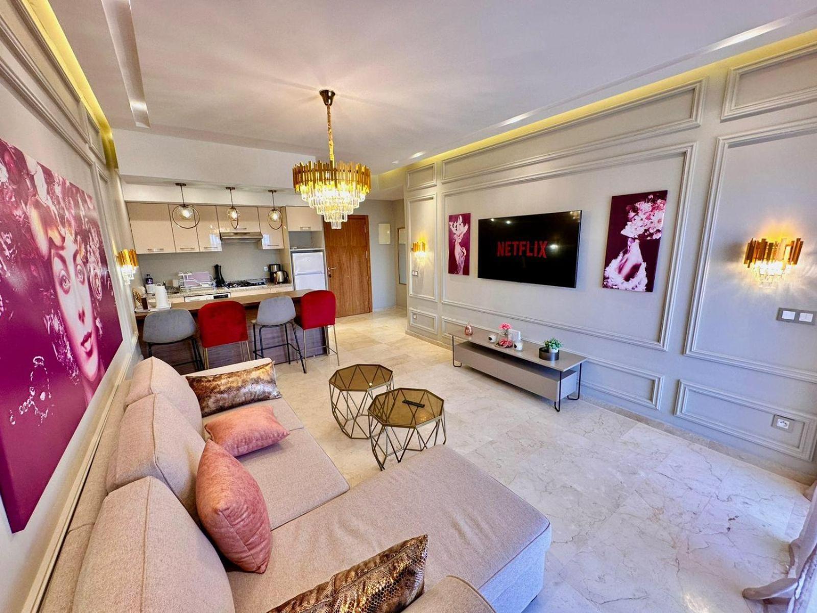 Appartement Luxueux Avec Piscine 10 Minutes Du Centre Ville Marrakesh Ngoại thất bức ảnh